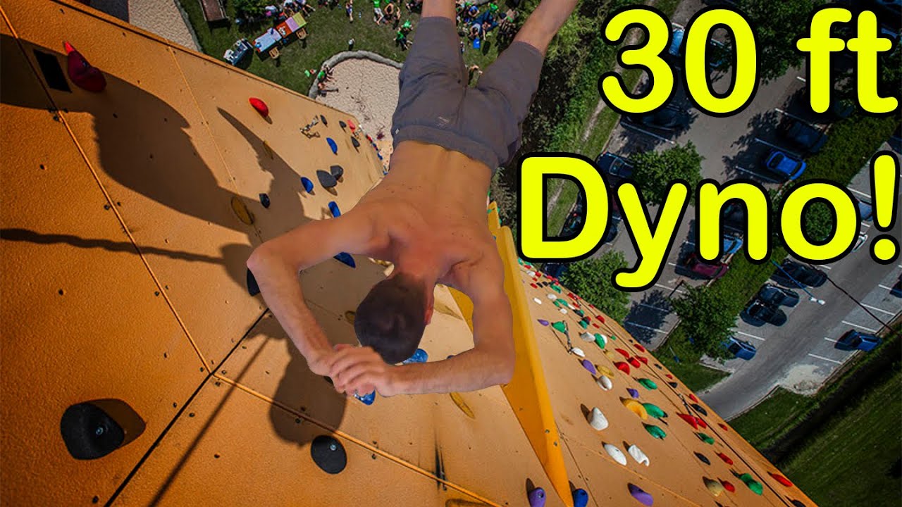 The Biggest Downward Dyno World Record