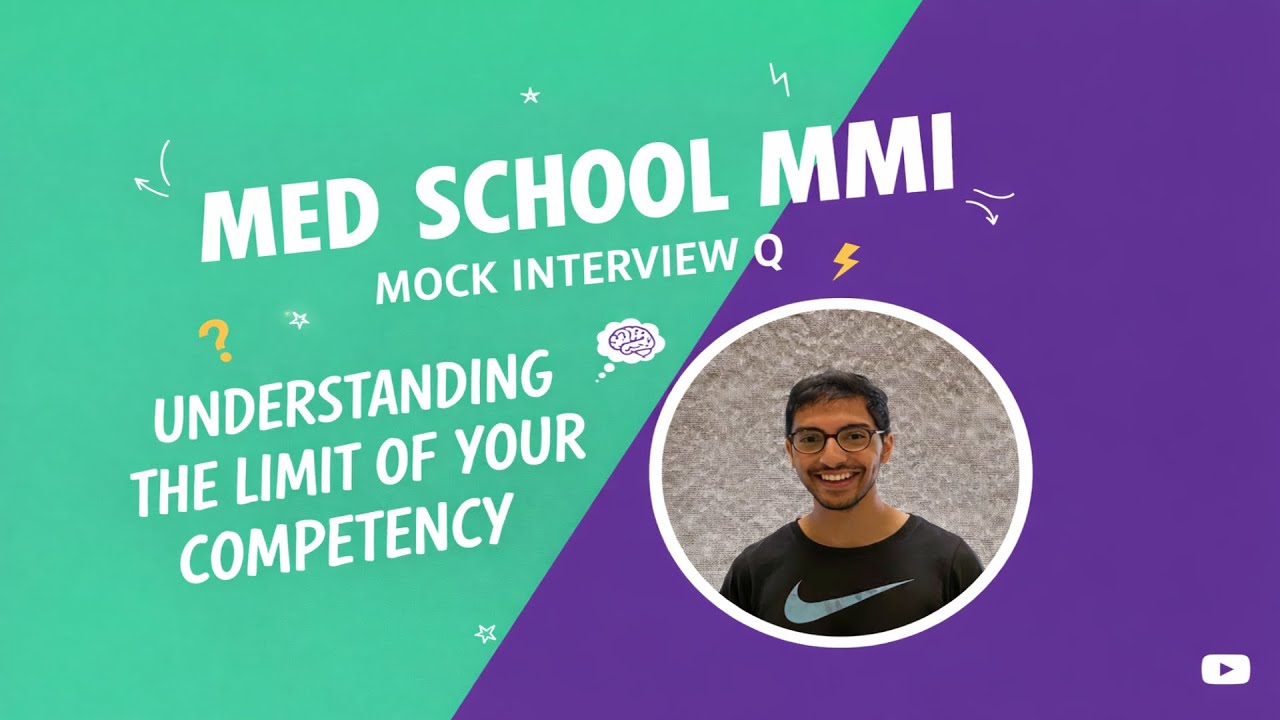 Mock Interview MMI Med School Question!