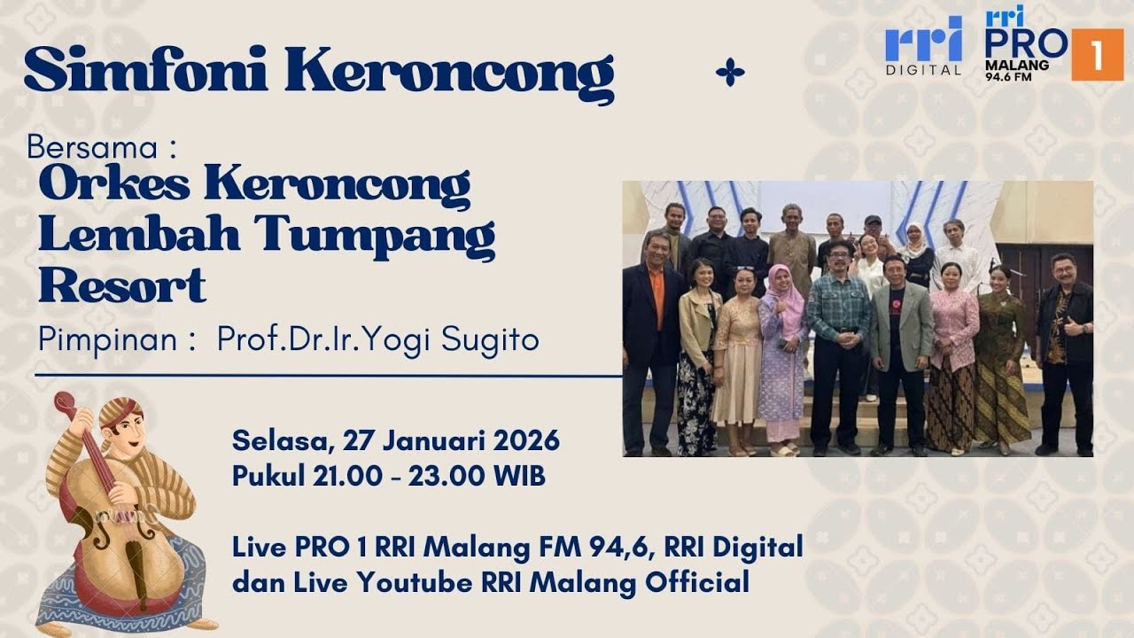 Simfoni Keroncong - Orkes Keroncong Lembah Tumpang Resort