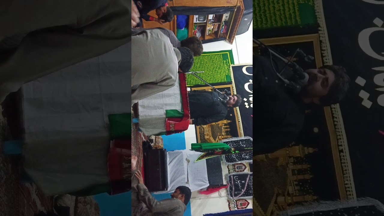 Majlis In Quetta-Syed Shehzad Haider Bukhari