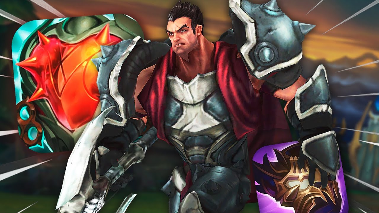 Darius pero escala al infinito convirtiendo su vida en daño