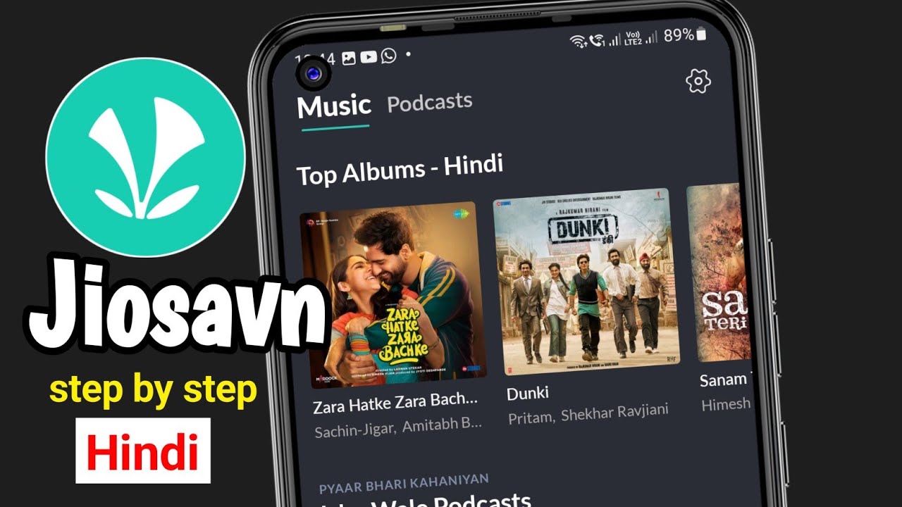JioSaavn Kaise Chalaye? | JioSaavn Hindi Guide | How to Use JioSaavn Music & Podcast App