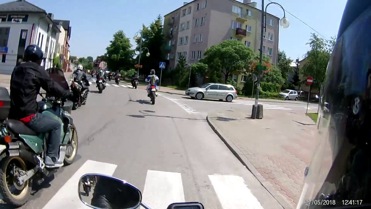 Motoserce Wyszk&oacute;w 2018 z Rometem Soft Chopper 125 (Goclever DVR Extreme Pro 4K)