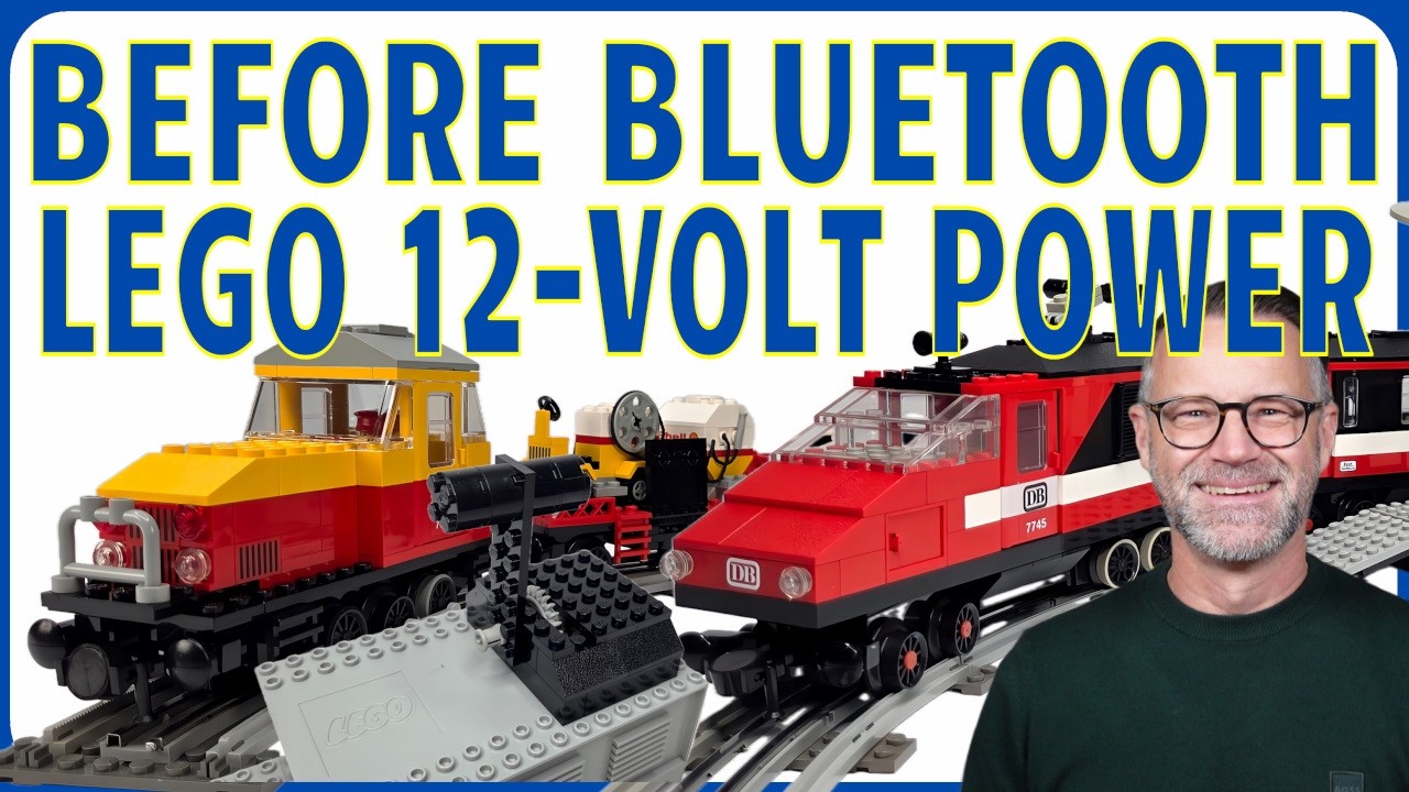 The GOLDEN ERA of LEGO Trains: 12v System Explained (1980-1986)