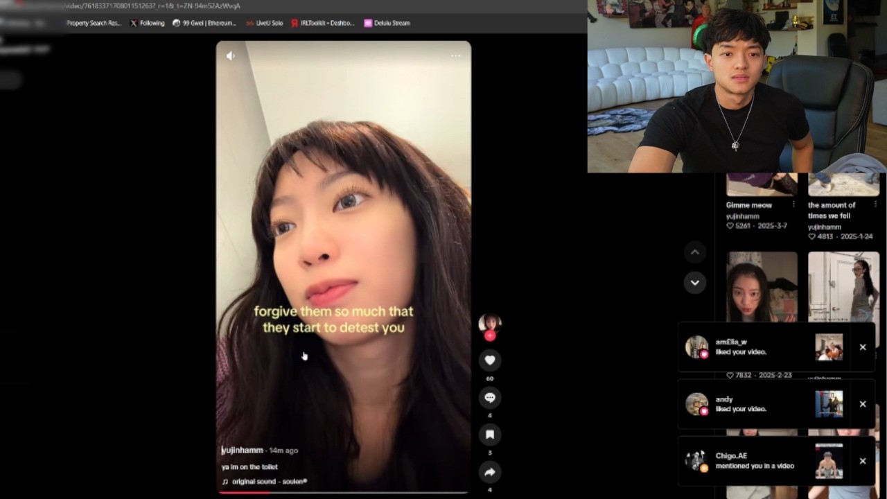 Джейсон реагирует на НОВЫЙ TikTok своей бывшей Юджин..