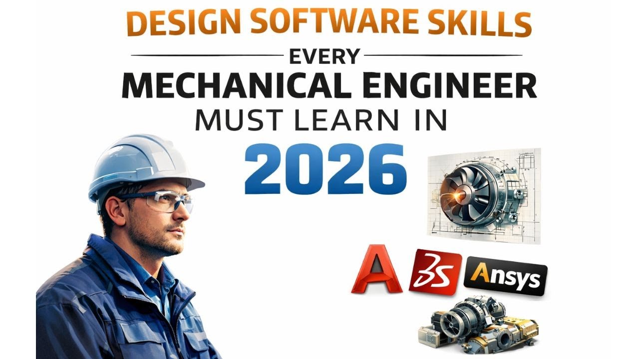 Design Software Skills Every Mechanical Engineer Must Learn in 2026