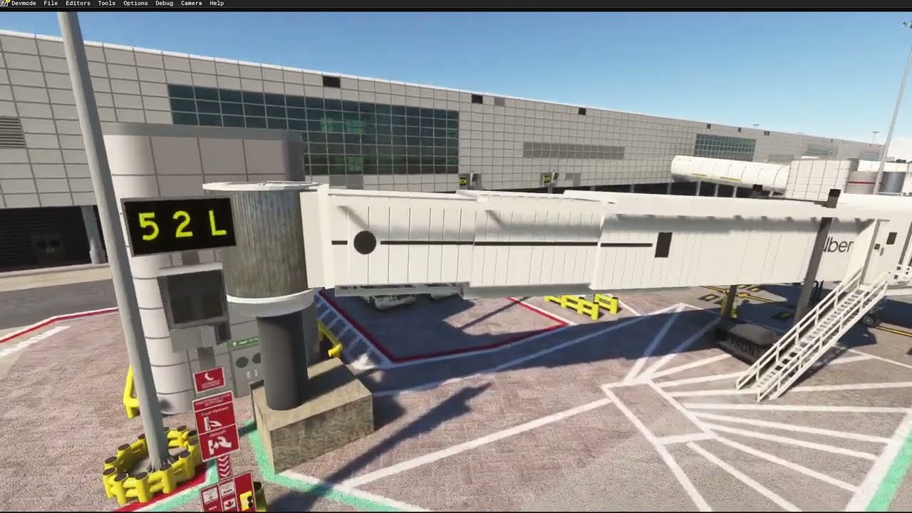 Gatwick EGKK MKVY New airbridge Livery