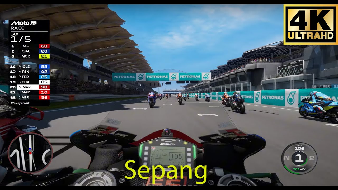 Marc Márquez onboard POV at Sepang | MotoGP 25 Malaysian Grand Prix [4k]