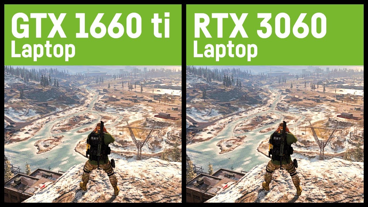 GTX 1660 ti vs. RTX 3060 (115W) Laptop/Notebook