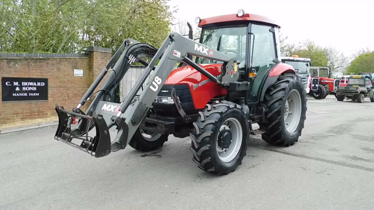 CASE JX 90 LOADER TRACTOR WALKROUND VIDEO