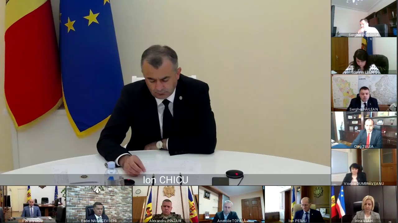 Ședința de Guvern din 20 iulie 2020