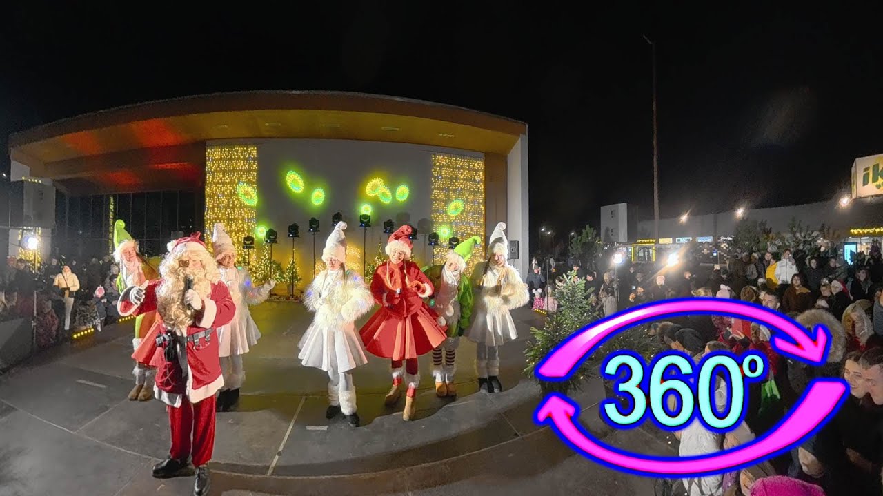 360° KALĖDINĖ EGLĖ,   ŠVENTOJI  - 2025