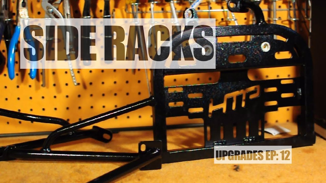 XT250 Upgrades Episode 12: HAPPY TRAIL SIDE RACKS