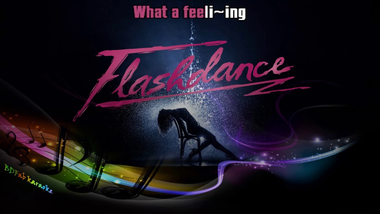BOF Flashdance -  What a feeling (Irene Cara) (chœurs) (1983) [BDFab karaoke]