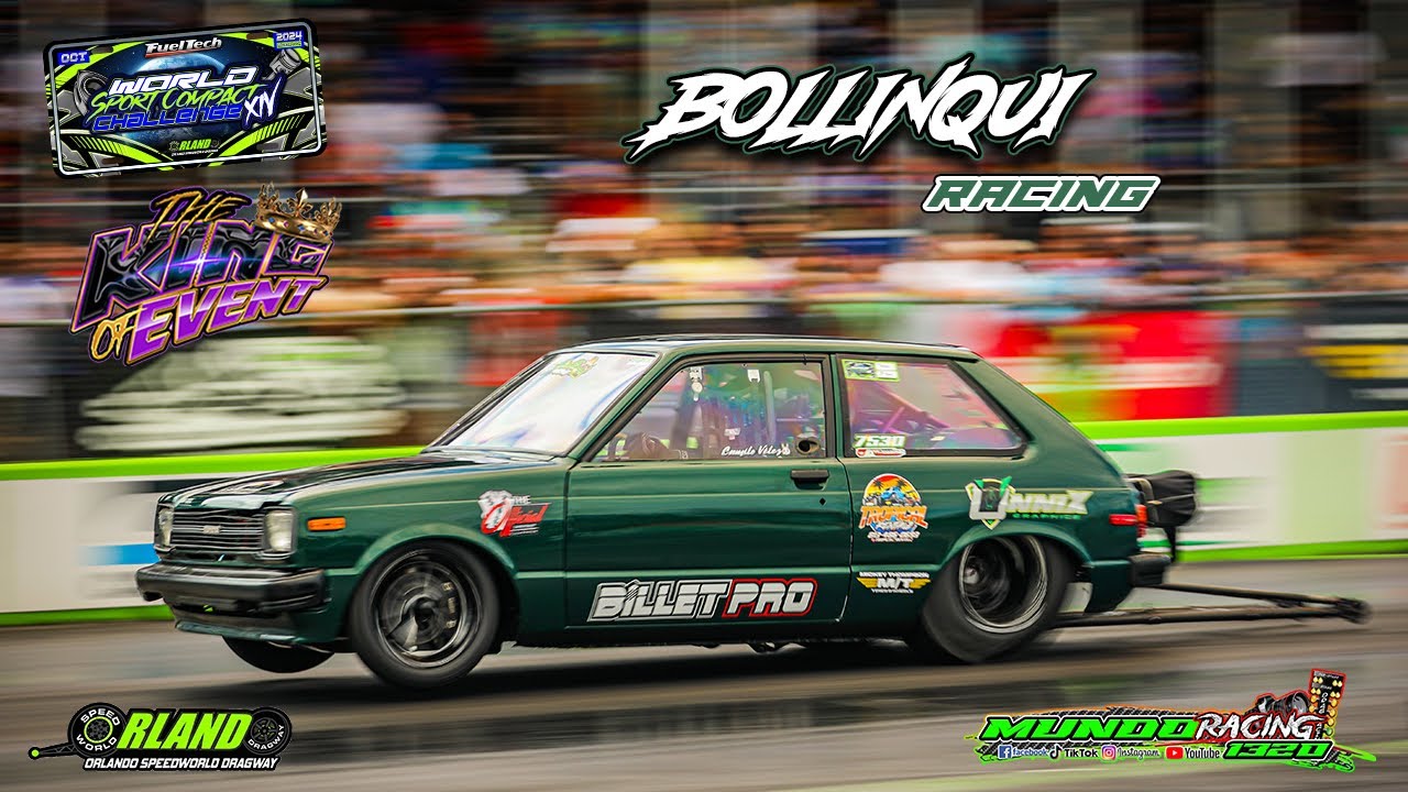 13B Powered Toyota Starlet Bollinqui Racing @ Orlando Speedworld
