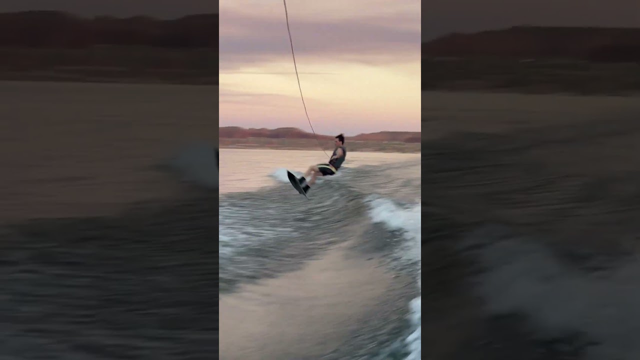 Wakeboarding Glass in Lake Powell