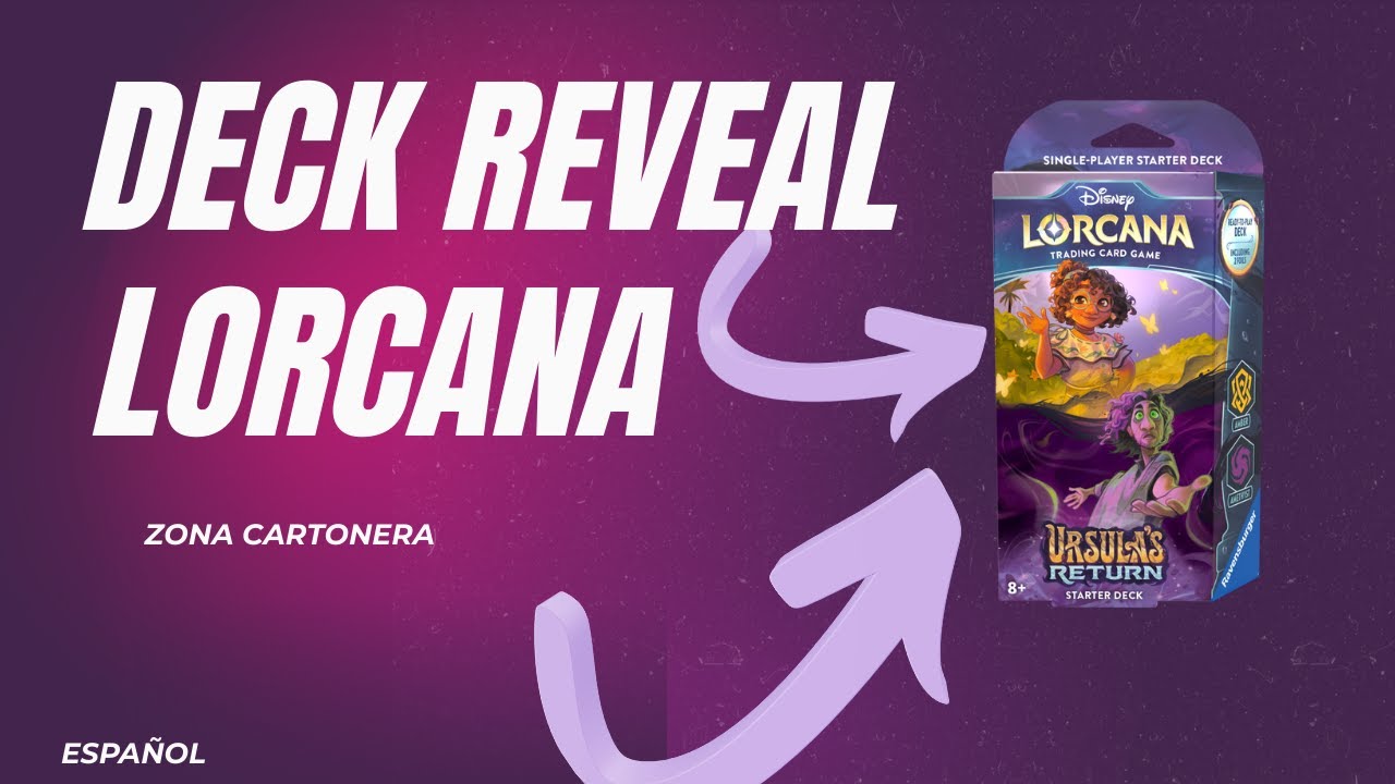 DECK REVEAL!!!! | LORCANA | Mirabel & Bruno Madrigal | ZONA CARTONERA | DISNEY LORCANA ESPAÑOL
