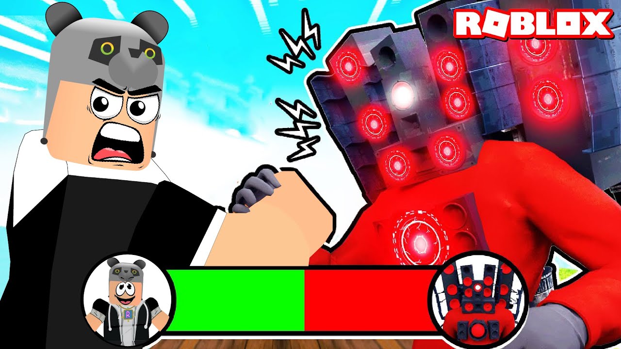 Skibi Tuvalet vs Kameraman Bilek Güreşi Bölüm 2 - Roblox