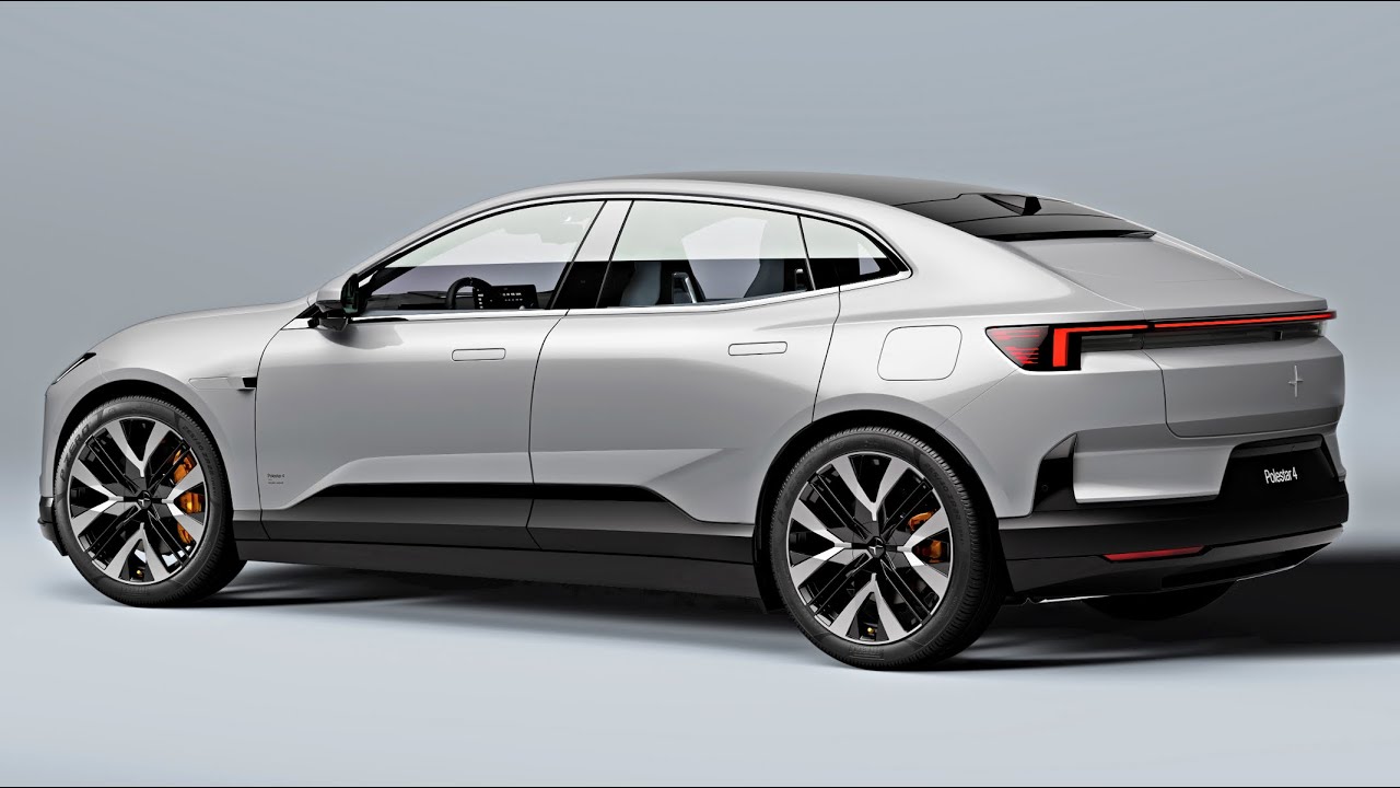 2024 Polestar 4 Performance SUV Coup&eacute; | 544 HP | FIRST LOOK, Exterior & Interior