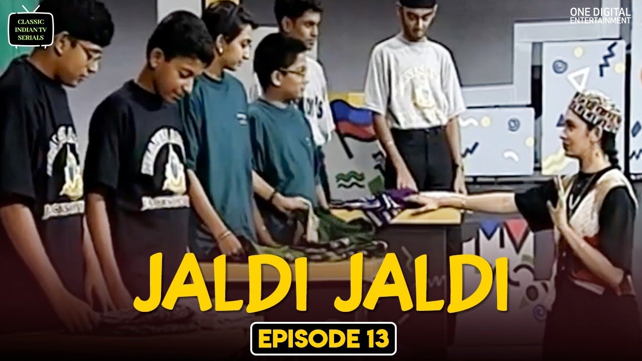 Jaldi Jaldi | Episode 13 | Kalpana Kanthan | Classic Indian TV Serials