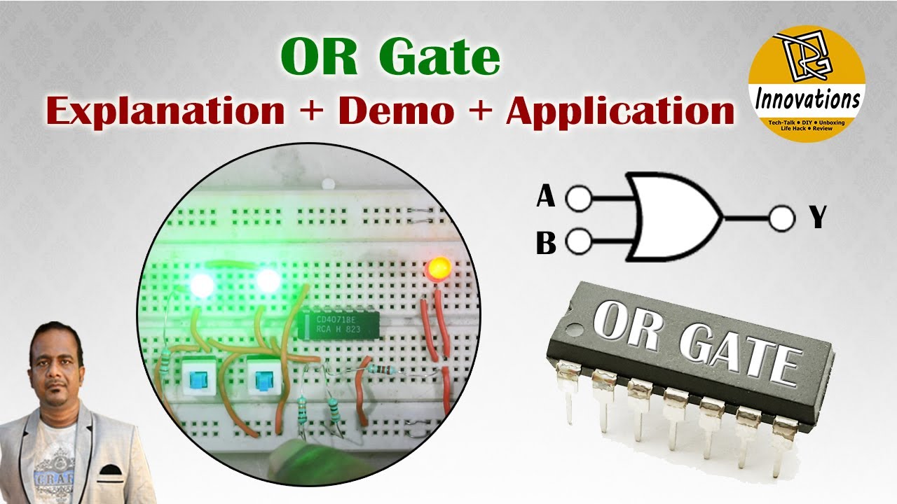 OR Gate - Explanation + Practical Demo + Application | Implementation using 7432 IC & 4071 IC