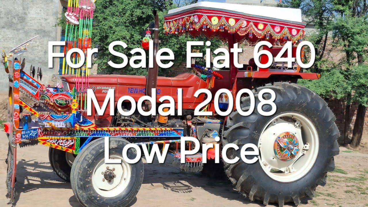 For Sale Fiat 640 Tractor Modal 2008|Old Tractor For Sale Fiat 640 Modal 2008 @noontractor5978 