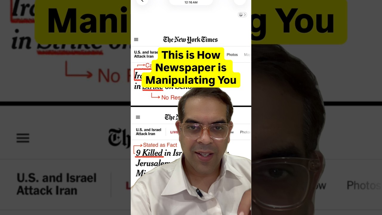 Att avsl&ouml;ja hur nyheter manipulerar oss - Samma tidning, liknande nyheter, helt olika rapportering