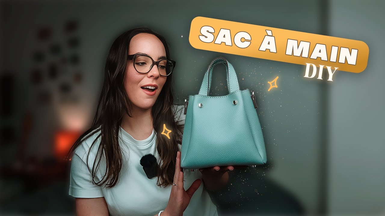 Fabriquer un sac en cuir soi-même ? Je teste un kit DIY 👜