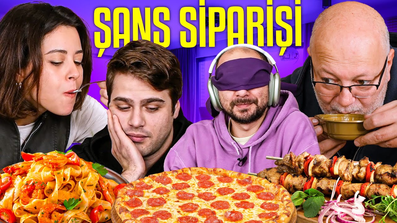 Gözü Kapalı Yemek Siparişi | Şans Yemeği