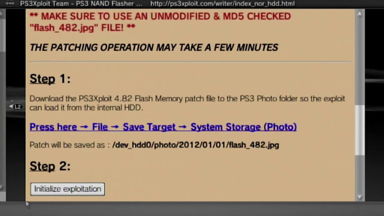 How to downgrade 4.82 PS3 to OFW 3.55