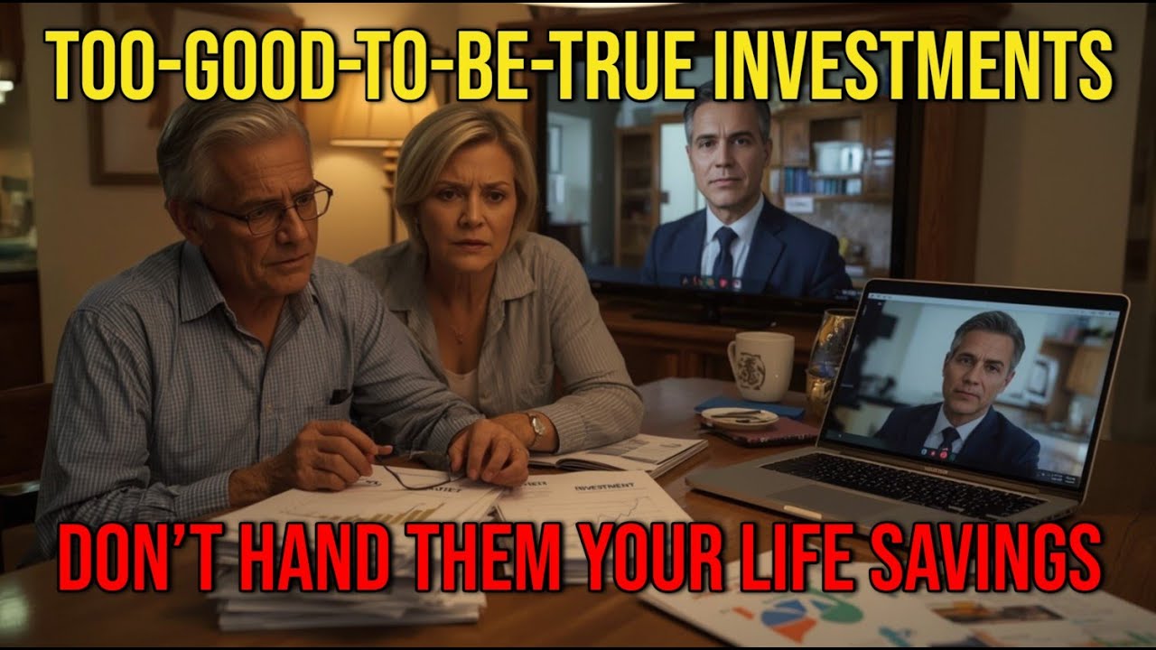 Too-Good-To-Be-True Investments: How Scammers Steal Your Life Savings