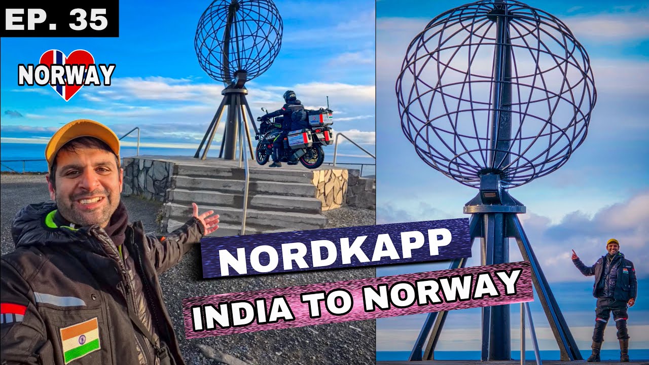 Epic Journey to Nordkapp, Norway | Northern Most Road of the World | 20000 Km Ride, India to Norway