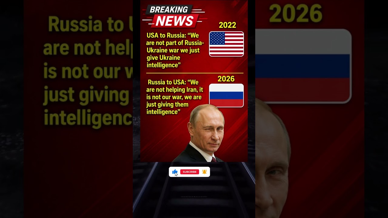 USA vs Russia Double Standards? Putin&rsquo;s Response on Iran Sparks Global Debate | Breaking News 2026