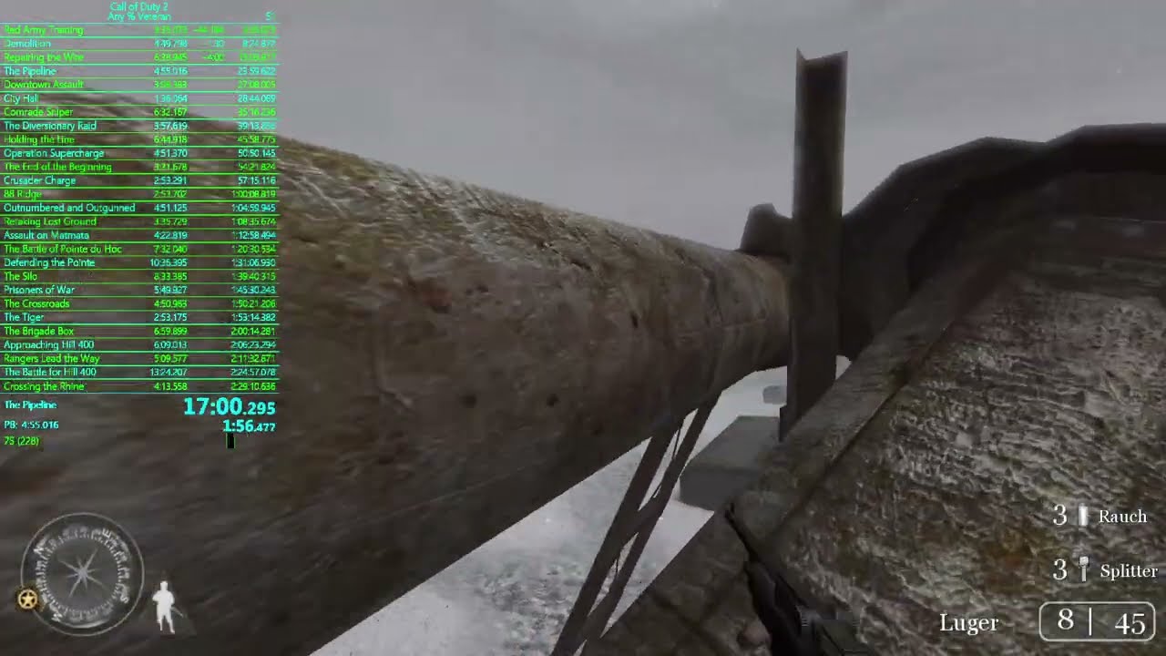 Call of Duty 2 - Any% Veteran - 2:45:54.155