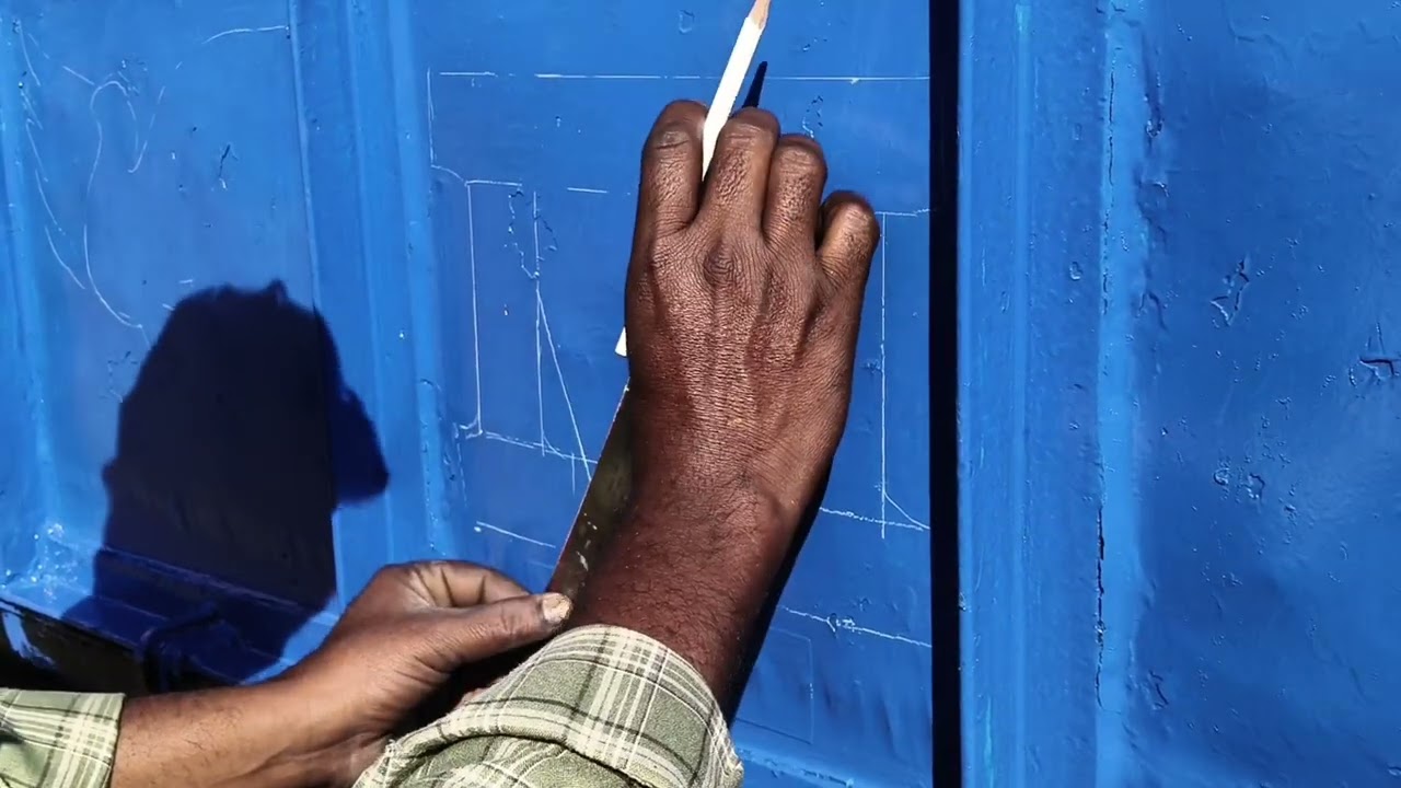 Tractor trolley painting tutorial 🅰️#art #fontstyle #paintingtechniques 