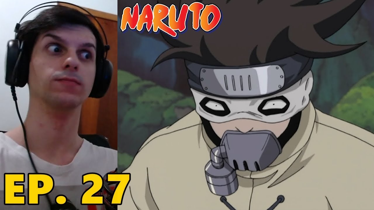 FLORESTA DA MORTE | Naruto Clássico | REACT | Episódio 27 (Dublado PT-BR)
