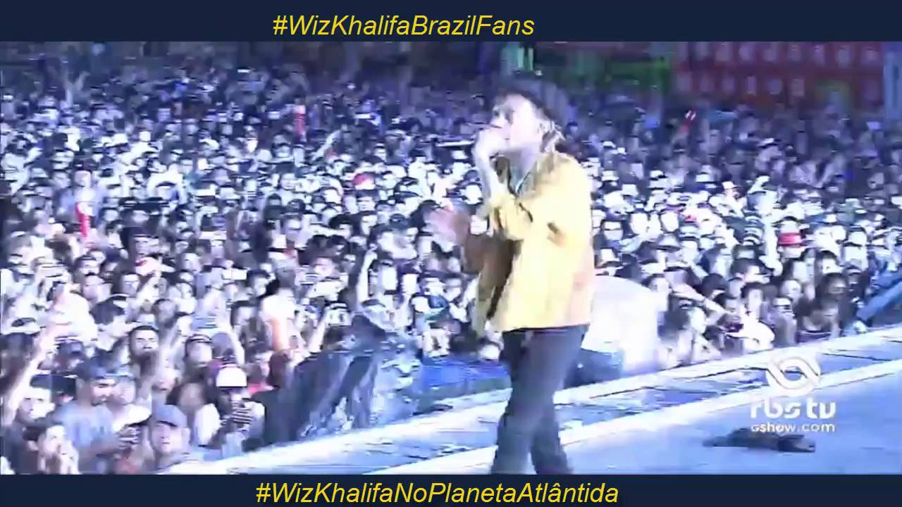Wiz Khalifa LIVE- Show Completo - Planeta Atlântida 2016