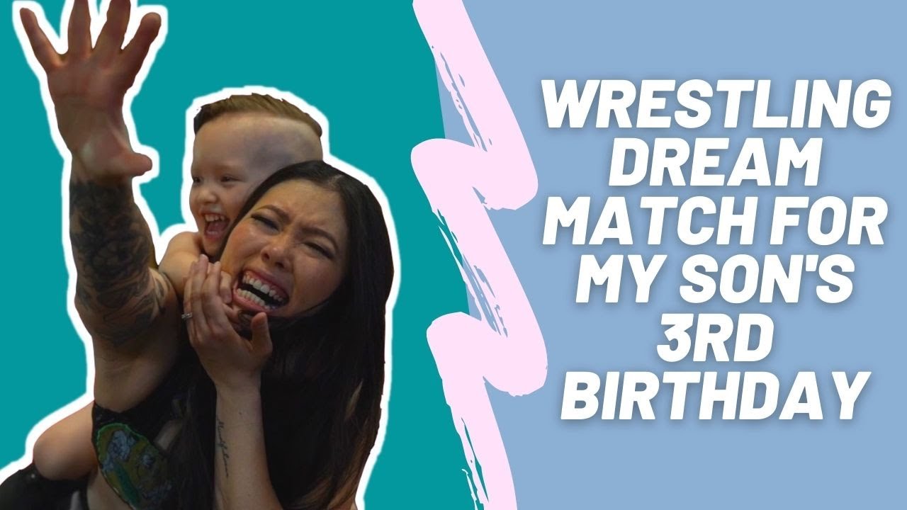 My Toddler Challenged And Wrestled Me In The Squared Circle For His 3rd Birthday!