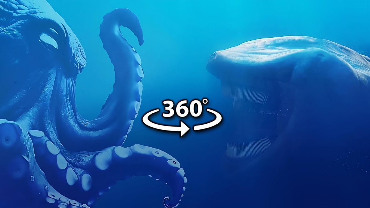 360&deg; VR El Gran Maja vs KRAKEN sea monster | Who Would Win?!