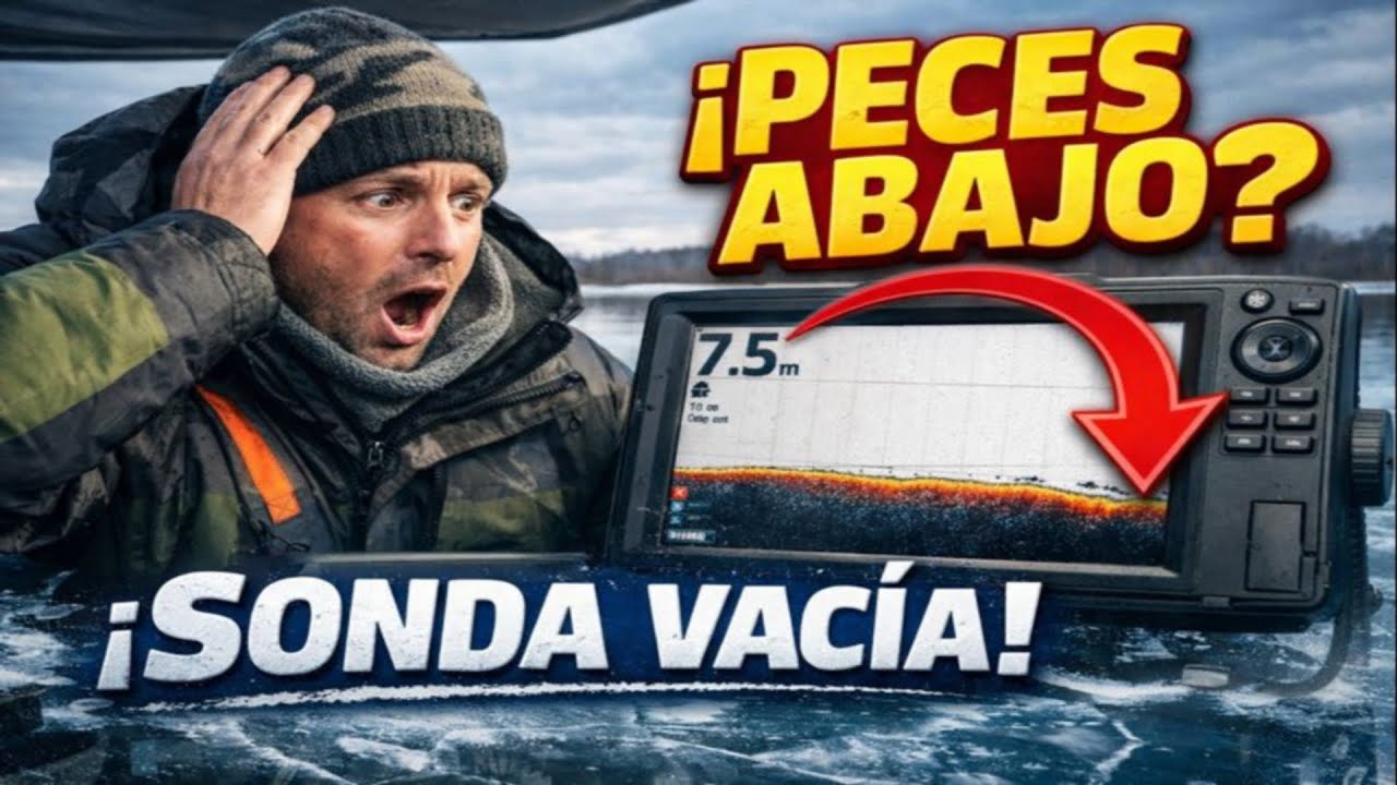 Tu Sonda te ENGAÑA en Invierno. El error del 90% que te deja sin pescar NADA.