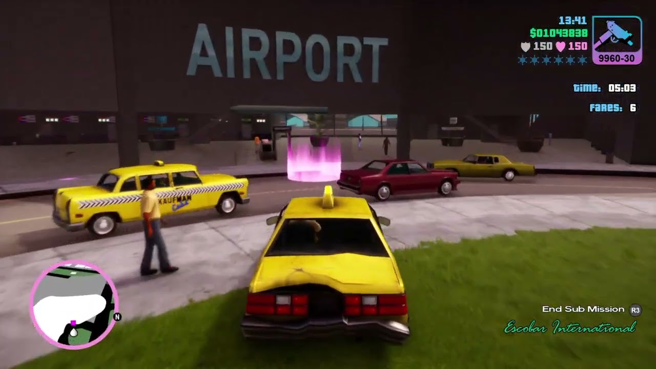 Grand Theft Auto: Vice City – The Definitive Edition Taxi Missions 