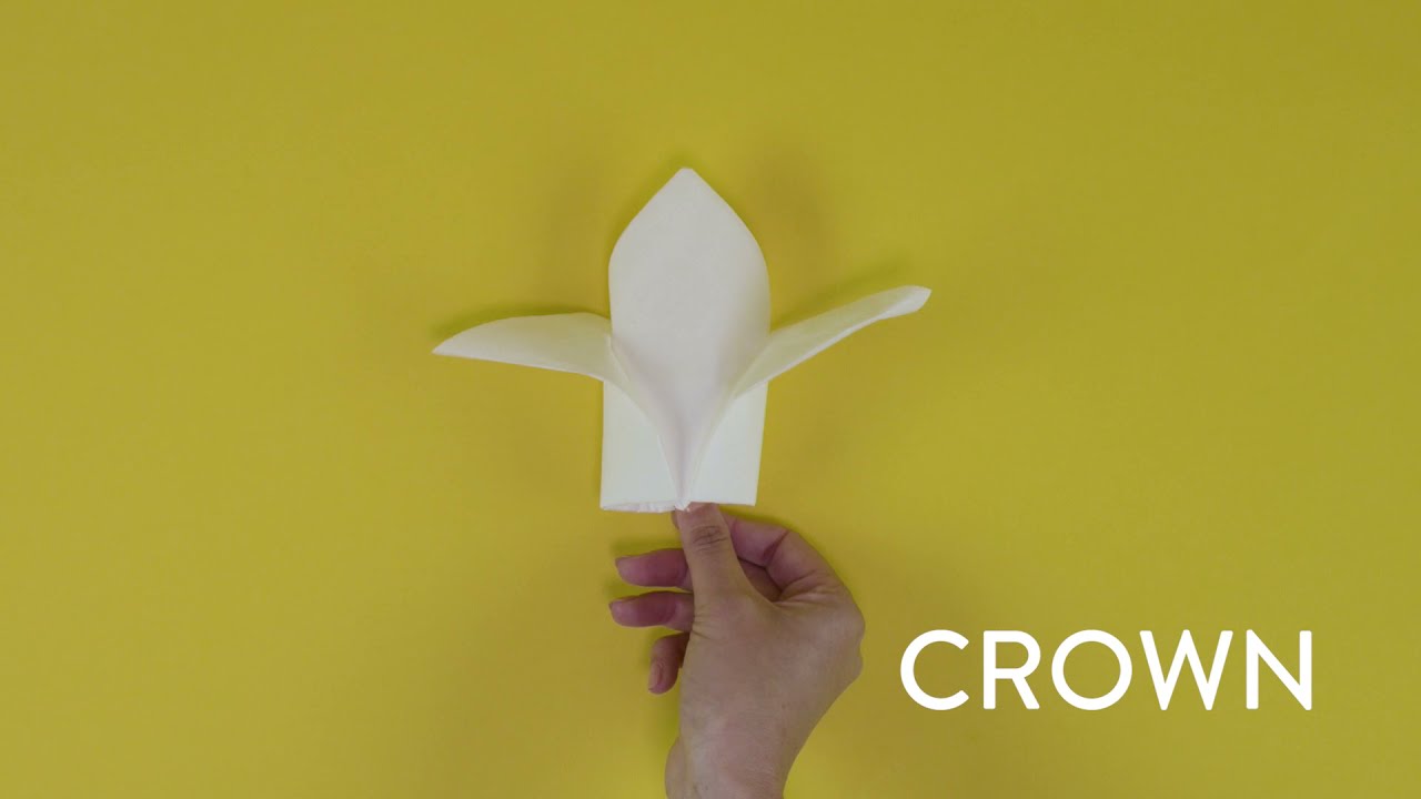 Crown Napkin Fold