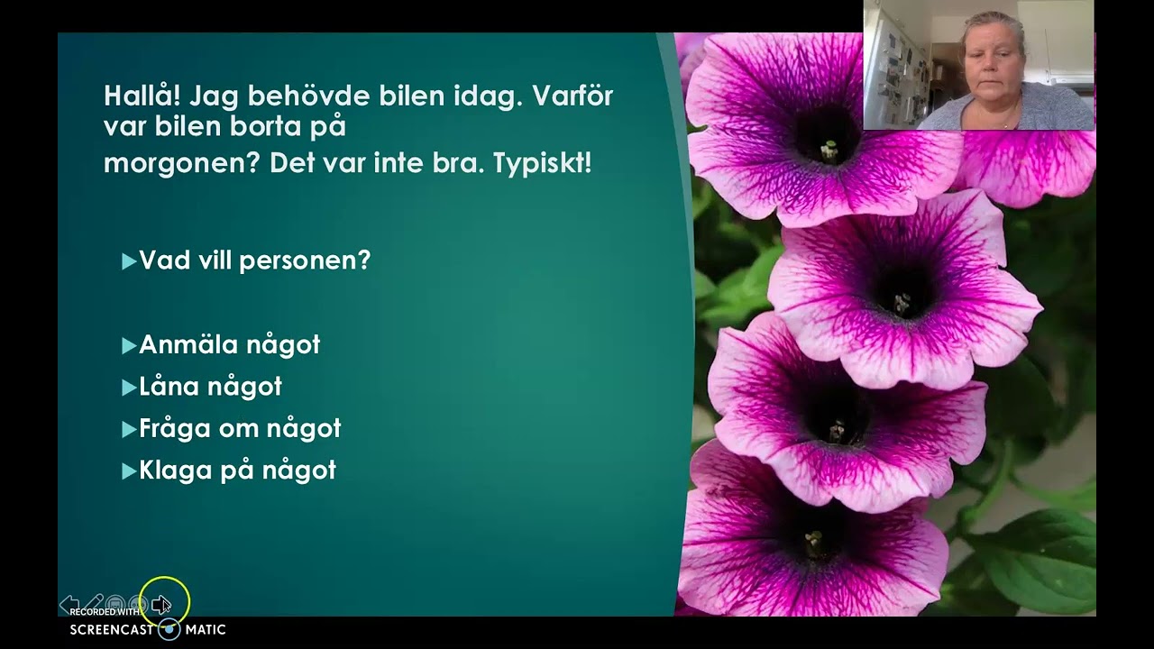 Sfi, kurs C, kurs D, meddelanden, nationella prov