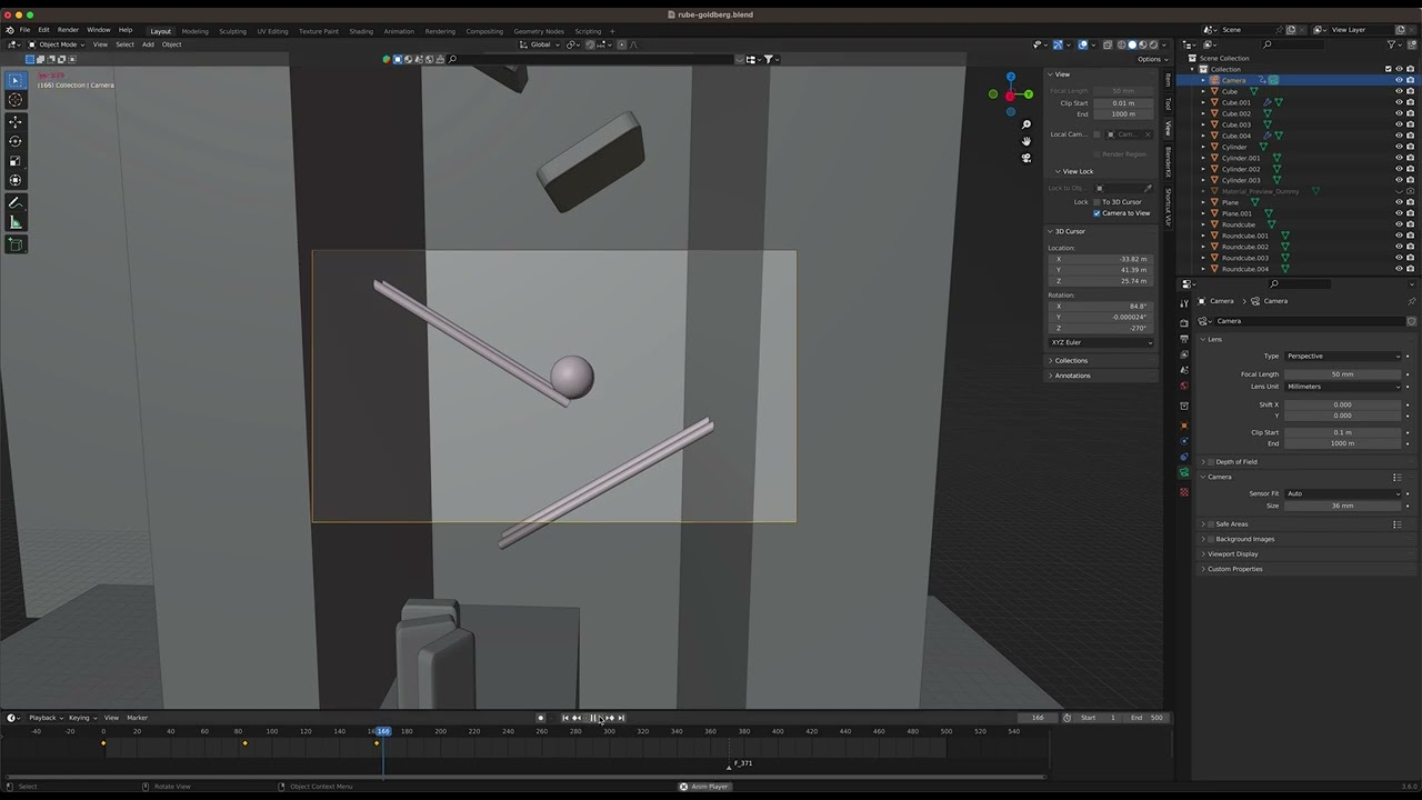 BLENDER BASICS: ANIMATING A CAMERA