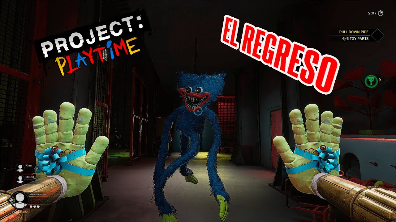 EL REGRESO DE HUGGY WUGGY I PROJECT PLAYTIME #6