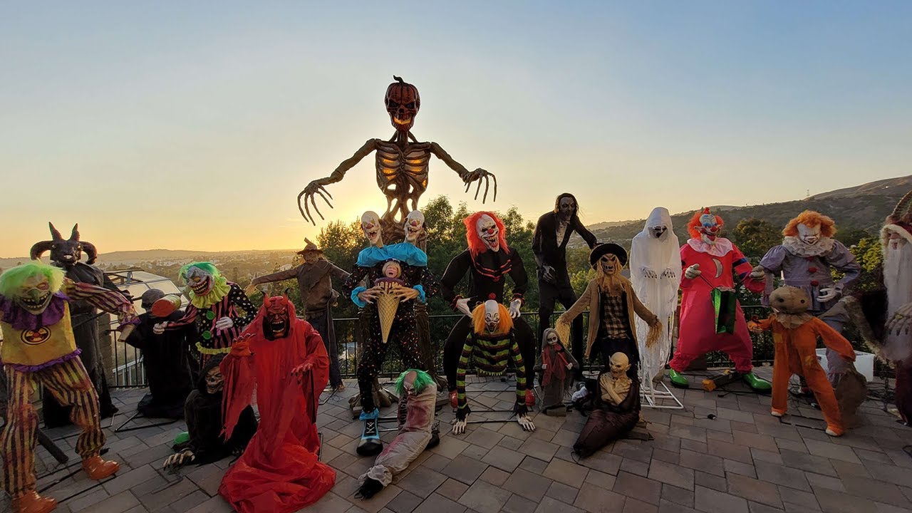 🎃My Full 2023 Halloween Animatronic Collection 👻 (huge)