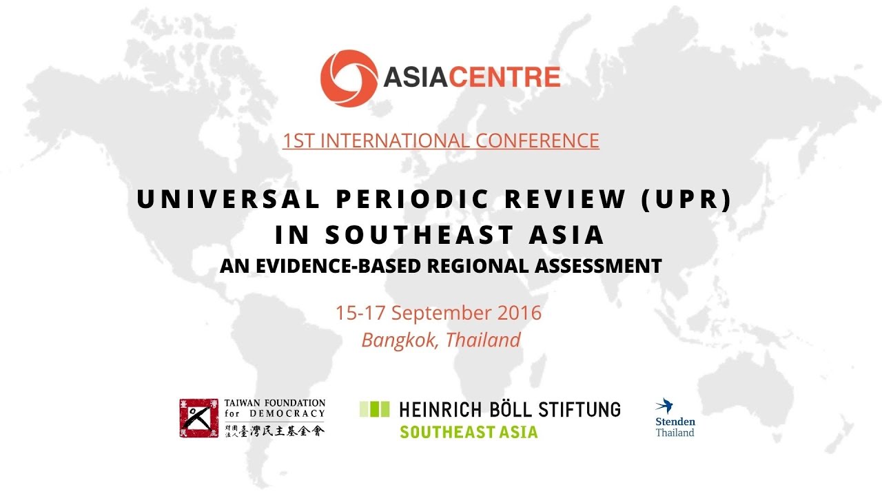 2016: Universal Periodic Review in Southeast Asia