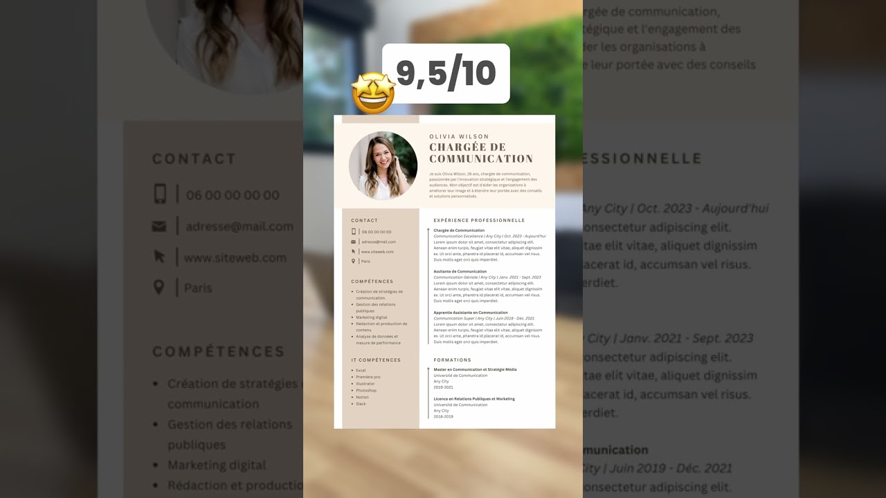 📝 3 types de CV ! #embauche #conseil #emploi #cv