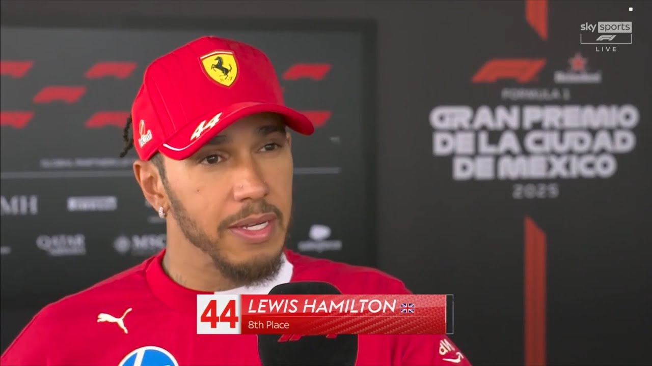 Lewis Hamilton : 10-Second Penalty Ruined My Race | Post Race Interview | Mexico City GP 2025