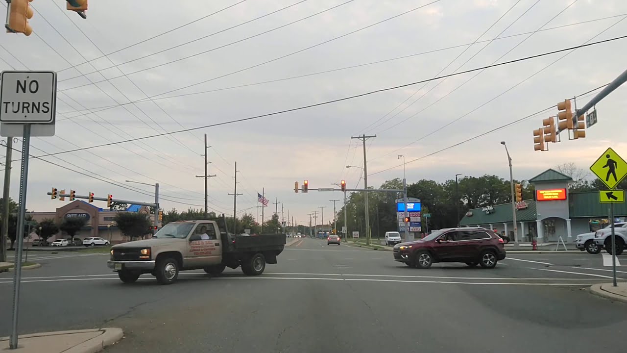 Driving by Forked River, New Jersey